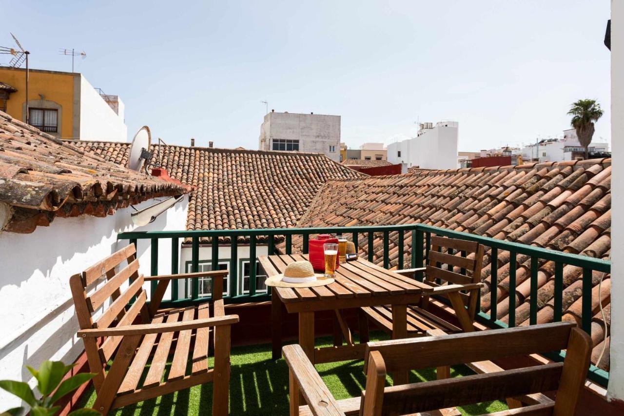 Casa Tradicional Canaria En La Laguna Centro Exteriör bild