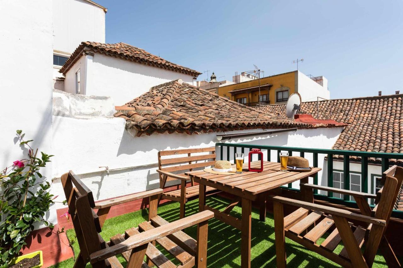 Casa Tradicional Canaria En La Laguna Centro Exteriör bild