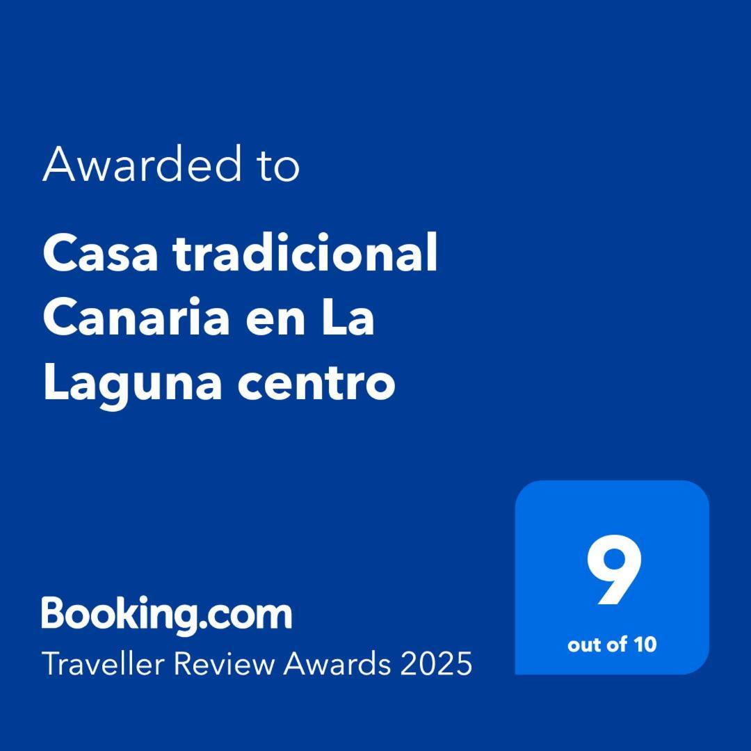 Casa Tradicional Canaria En La Laguna Centro Exteriör bild